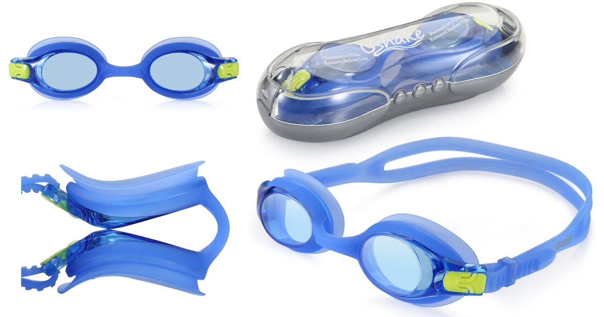 Amazon Ushake Kid's Swim Goggles Only 7.68 (Regularly 21.97)