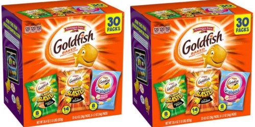 Amazon: Pepperidge Farm Goldfish Variety Pack Bold Mix 30ct Only $8.40 Shipped