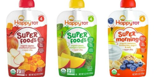 Walgreens: Happy Tot Pouches Just 65¢ Each + More