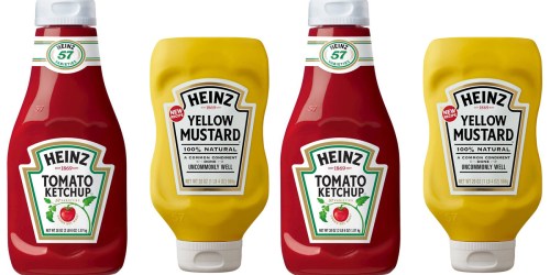 Target.com: Large Bottles of Heinz Ketchup & Mustard ONLY $1.30 Each (When You Buy 4)