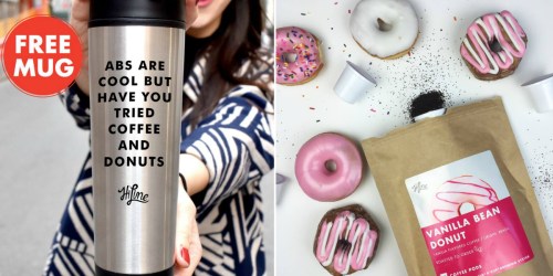 HiLine Coffee: FREE Travel Mug with ANY Coffee Purchase = 10 K-Cups & Mug Just $15.99 Shipped