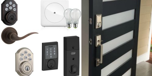 Home Depot: 30% Off Electronic Deadbolts, Smart Lighting Kits & More (Today Only)