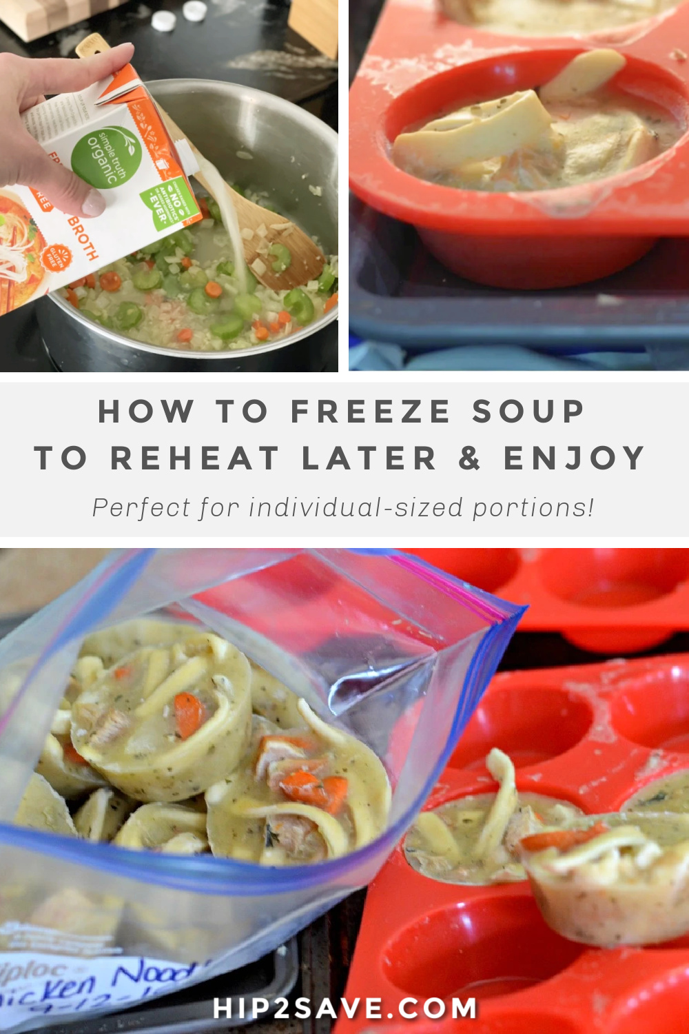 How to Freeze Soup - Baking Mischief