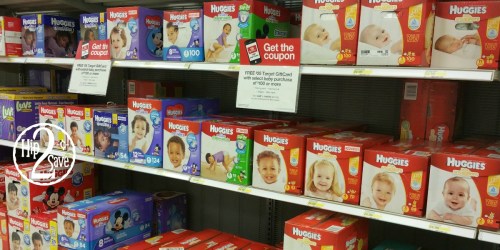 Target: Huggies Diapers Super Packs Only $14.09 Each After Gift Card (Regularly $24.99)