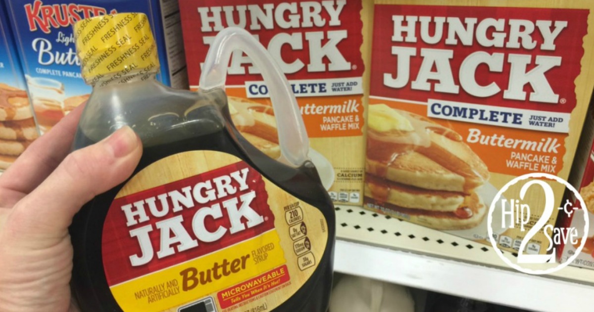 Target Hungry Jack Pancake & Waffle Mix Only 1.39 After Cash Back