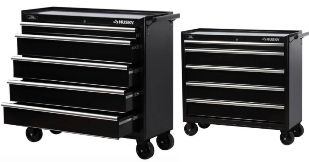 home depot: husky 5-drawer tool cabinet only $149.50 (regularly $299