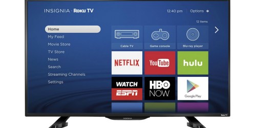 Best Buy: Insignia 39″ Smart Roku TV Only $199.99 Shipped