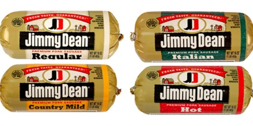 New $1/1 Jimmy Dean Fresh Sausage Coupon = 16-Oz Sausage Roll Just $1.94 at Target