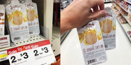 Target: Justin’s Peanut Butter & Banana Chip Snack Packs Only 75¢ (+ Nice Deal on Annie’s Sandwiches)