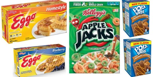 Target: Kellogg’s Breakfast Items as Low as Only 80¢ Each (After Cash Back)