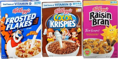 Walgreens: Kellogg’s Cereal Only $1.39 Per Box Starting 9/18 (Print Coupon NOW)