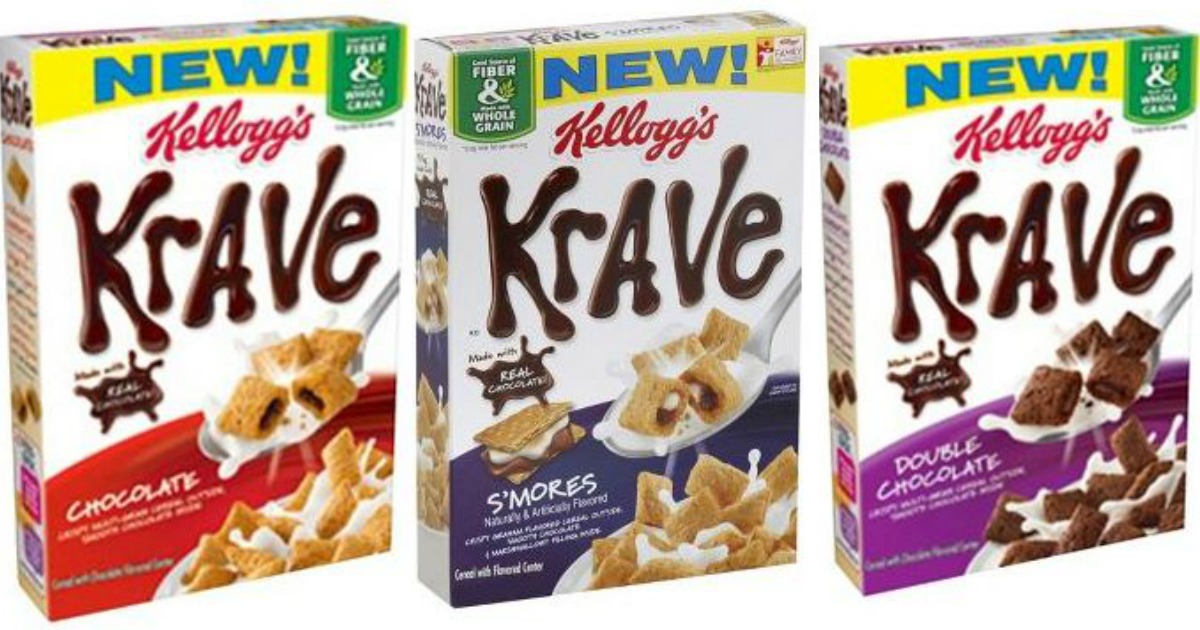 Target Kellogg's Krave Cereal as Low as 1.37 Each (After Cash Back)