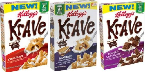 Target: Kellogg’s Krave Cereal as Low as $1.37 Each (After Cash Back)