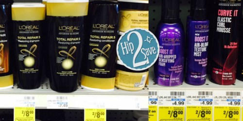 New $2/1 L’Oreal Advanced Hair Care Coupon = Hair Care Only 75¢ at CVS