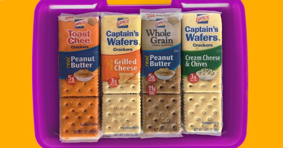 Target Lance Sandwich Crackers 8 Pack Only 1.49 (Great for School