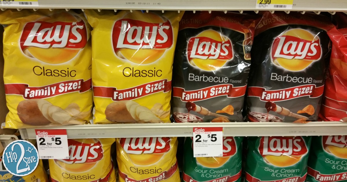 Target: Lay's Family Size Chips Only $1.75 Per BIG Bag (NO Coupons Needed)