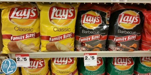 Target: Lay’s Family Size Chips Only $1.75 Per BIG Bag (NO Coupons Needed)