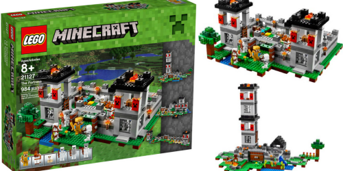 Walmart: Rare Discount on LEGO Minecraft The Fortress