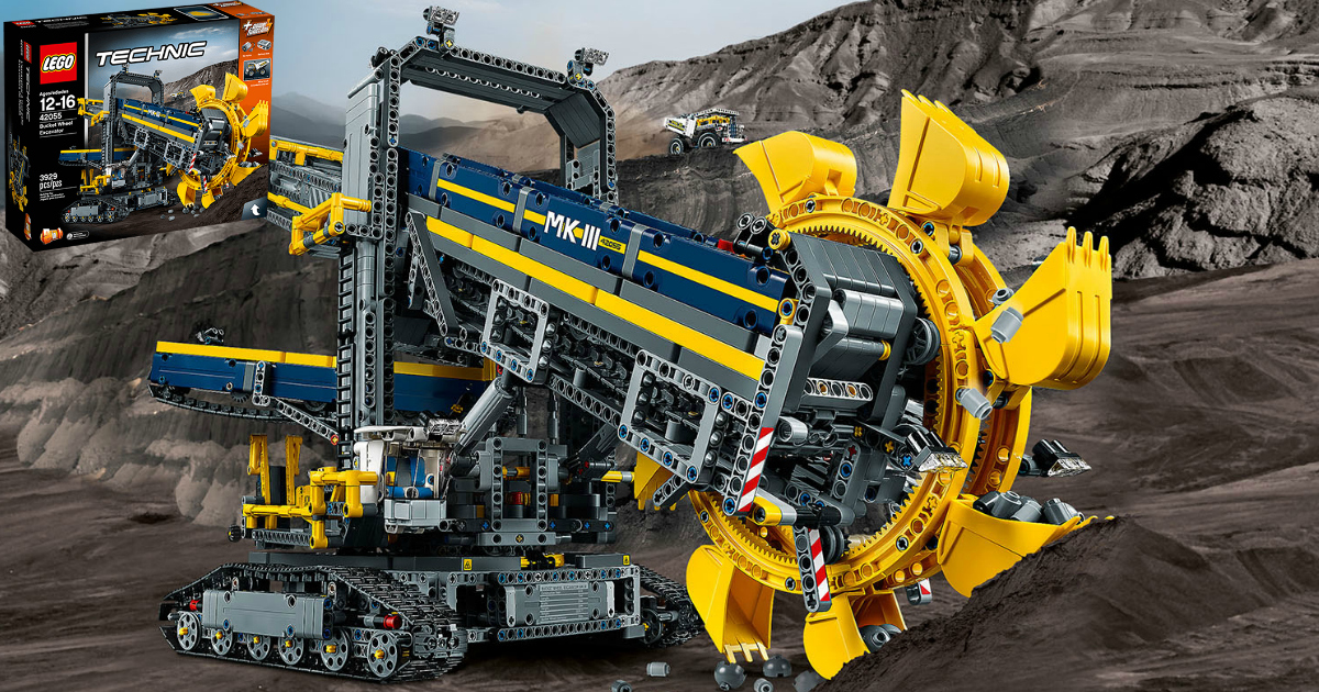 Target LEGO Technic Bucket Wheel Excavator Set 187.99