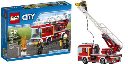 LEGO City Fire Ladder Truck Only $13.43