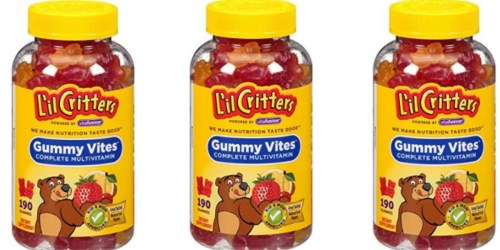 Amazon: L’il Critters Gummy Vites Multivitamin 190 Count Only $7.39 Shipped