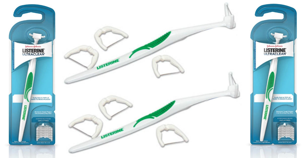 Target Listerine UltraClean Flosser Only 1.14