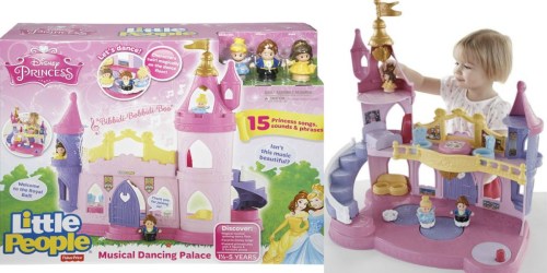 Fisher-Price Little People Disney Princess Musical Dancing Palace Only $18.39