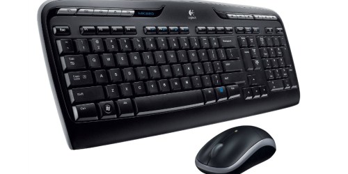 Amazon: 50% Off Logitech PC Accessories = Wireless Keyboard & Mouse Combo Only $18.99