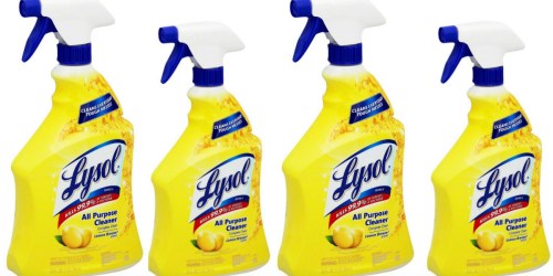 Target.com: FOUR Lysol All Purpose Lemon Breeze 32oz Cleaners Just $5.97 (Only $1.49 Each)