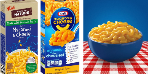 4 New Target Cartwheel Offers: Save On Kraft & Back to Nature Macaroni & Cheese