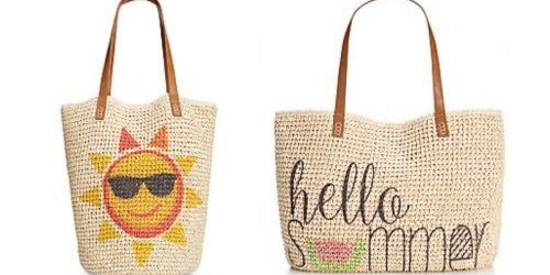 Macy’s: Extra 20% Off Clearance Clothes & Handbags = Straw Beach Bags Only $9.59 (Regularly $62)