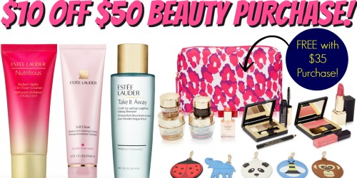 Macy’s.com: Rare $10 Off Every $50 Beauty Purchase = $200+ Worth of Estée Lauder Items $40 Shipped