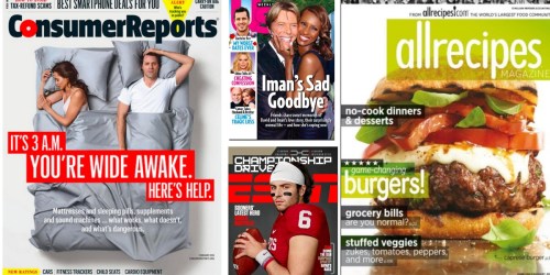 Shop the Weekend Magazine Sale! Save on US Weekly, Consumer Reports, ESPN & More