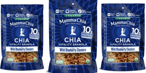 Target: Mamma Chia Organic Wild Blueberry Granola Clusters Just 74¢ (Regularly $4.99)