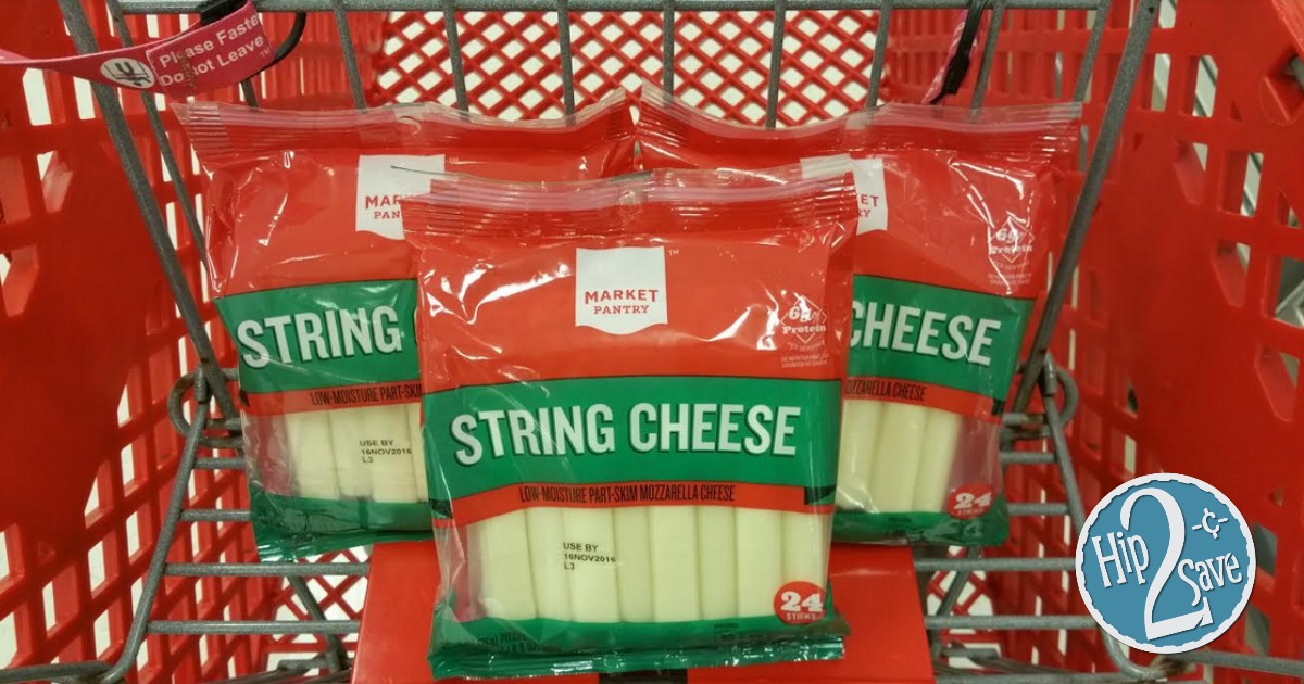 Target Market Pantry String Cheese 24 Count Pack Only 2 85