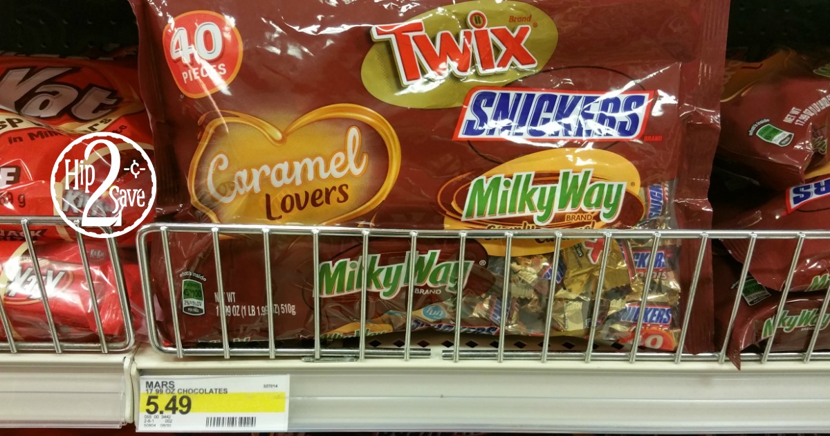 Target: 40% Off Halloween Candy Today Only = Mars Chocolates Large Bags ...