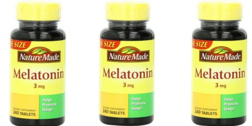 Amazon: Nature Made Melatonin Tablets 240-Count Only $4.83 Shipped