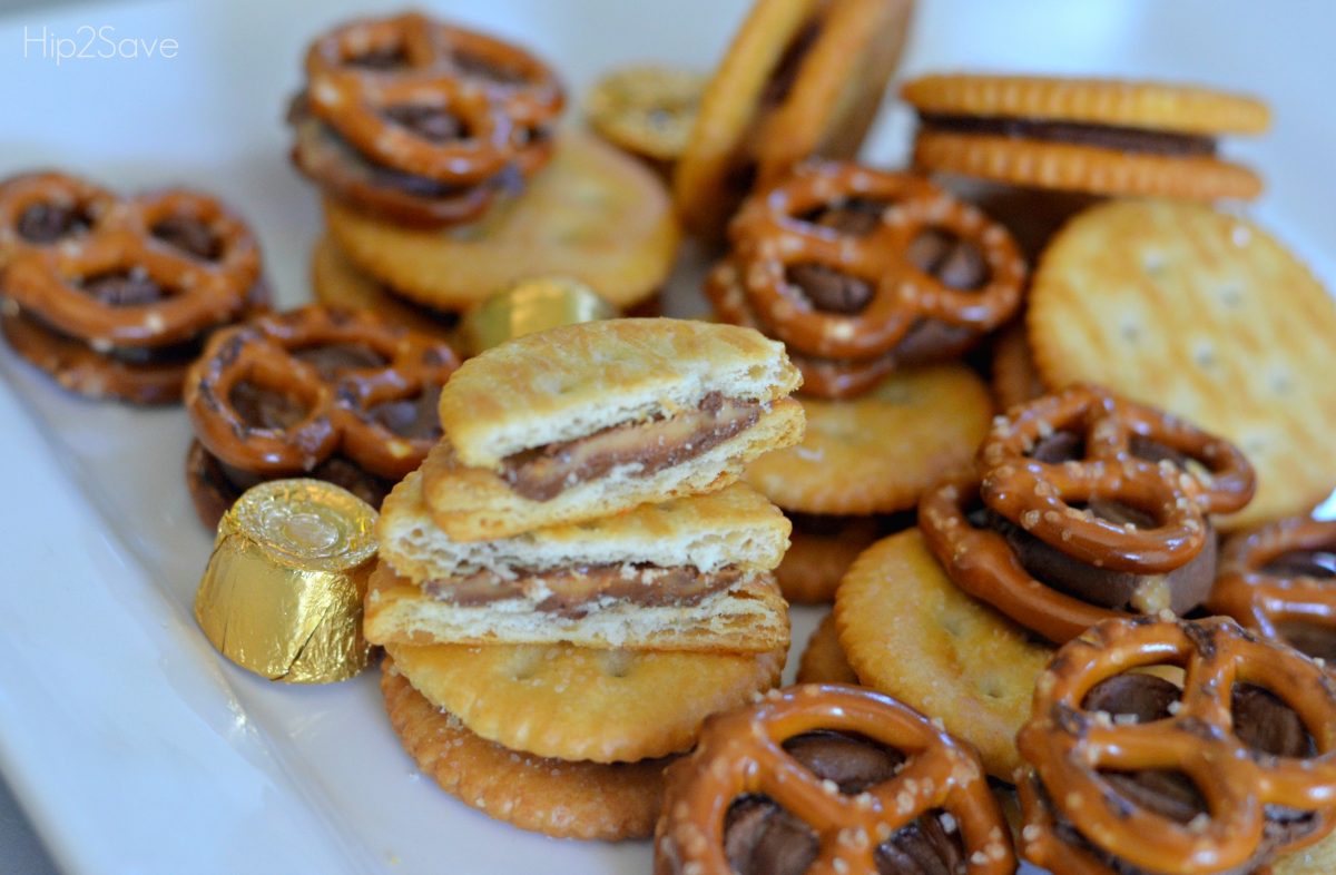 melted-rolos-and-ritz-crackers