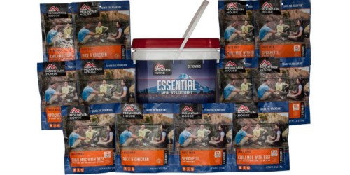 Amazon: 45% Off Mountain House Meal Buckets = Classic Bucket Only $47.99 (Regularly $85.99)