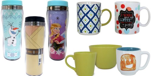 Kohl’s Cardholders: Coffee Mugs $3.49 Shipped & Disney Travel Mugs Only $4.89 Shipped