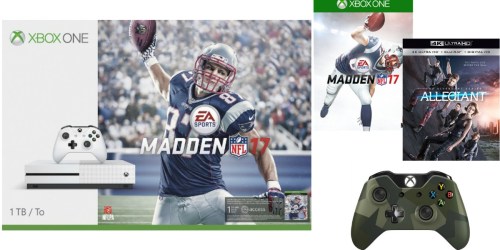 Walmart.com: XBox One Madden NFL 17 Bundle $357.10 Shipped – 1 Game, Controller, Movie & More