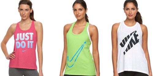 Kohl’s: Nike Women’s Tanks as Low as $10 (Regularly $25)