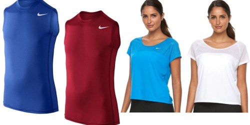 Kohl’s: Up to 80% off Nike Apparel = Boys’ Nike Fitted Muscle Top Only $7.50 (Regularly $25) & More