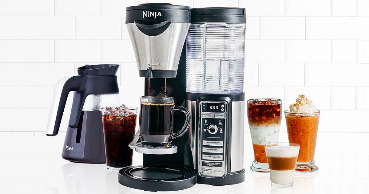 Macy's Ninja Coffee Bar Coffee Maker Only 99.44 Shipped (Regularly 259.99)