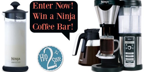 Would YOU Like to Win a Ninja Coffee Bar Coffee Maker w/ Easy Frother ($259.99 Value)?!