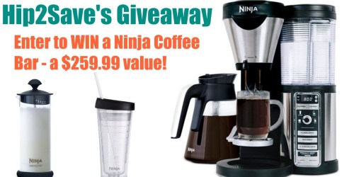 The Clock is Ticking! Enter Now to Win a Ninja Coffee Bar Coffee Maker w/ Easy Frother – LAST DAY