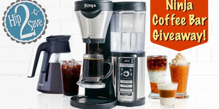 5 Hip2Save Subscribers Win Ninja Coffee Bar Coffee Maker w/ Easy Frother ($259.99 Value)