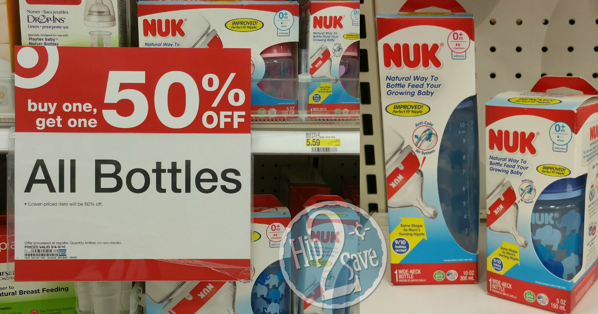 nuk bottles target