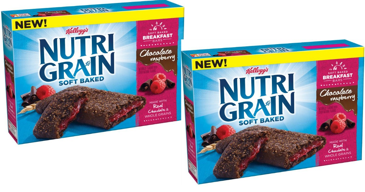 Target Kellogg's NutriGrain Chocolate Raspberry 8Count Bars ONLY 91¢