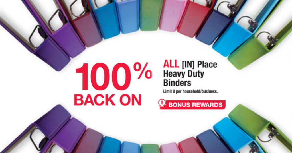 Office Depot/OfficeMax: 100% Back In Rewards On [IN] Place Heavy Duty ...